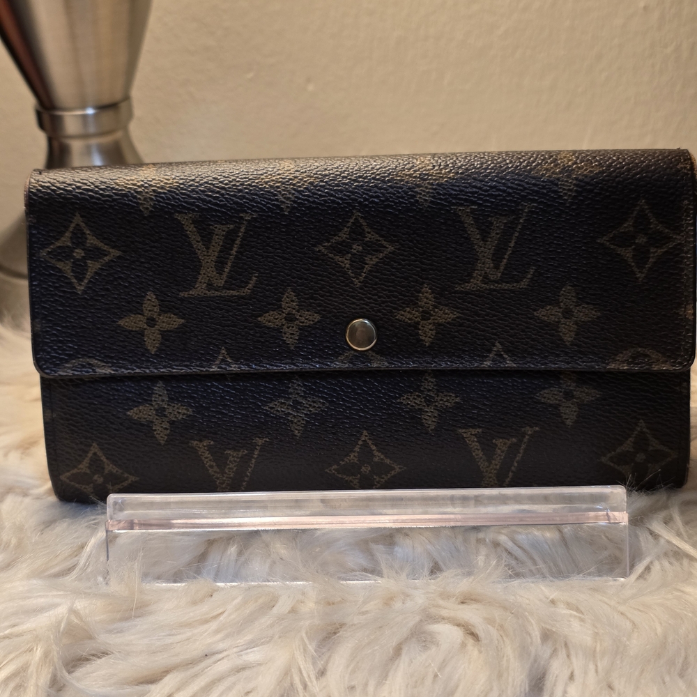 Louis Vuitton Brown Monogram Wallet - Picture 7 of 13